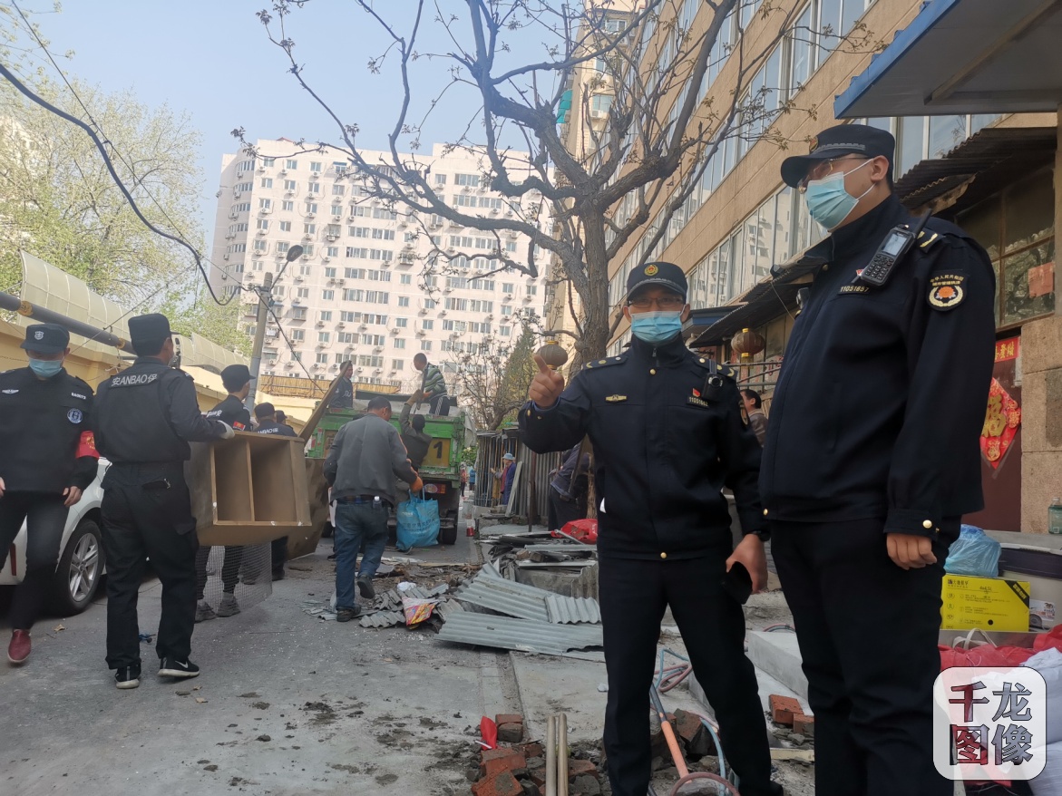 北京潘家园执法队多措并举开展集中拆除整治工作