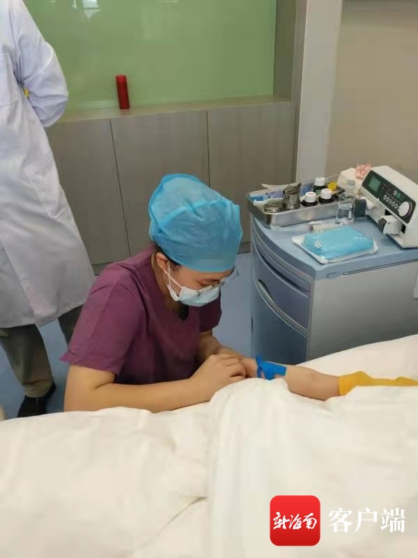 7岁孩子患神经母细胞瘤 在博鳌乐城治疗顺利出院