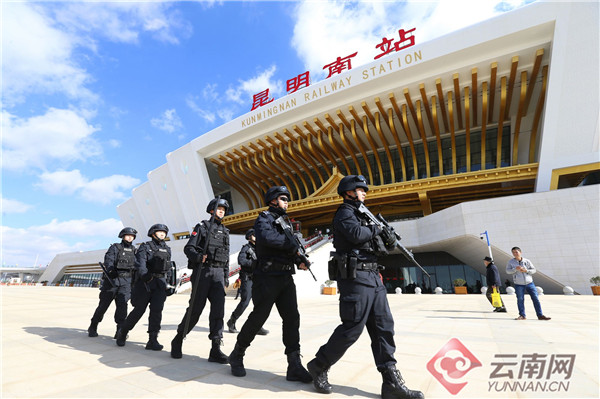 “五一”期间云南警方日均投入3.8万警力护平安 全省社会治安秩序良好