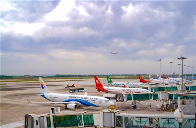 今年五一，湖北省各机场客流全面超越2019年同期