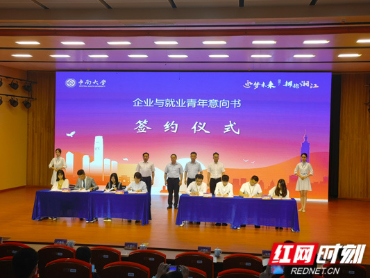 “逐梦未来·拥抱湘江”台湾青年招聘会在长沙举行