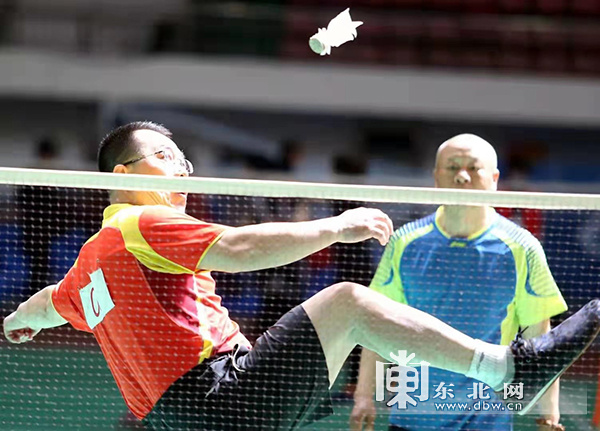 黑龙江省第二届毽球公开赛在齐齐哈尔开赛