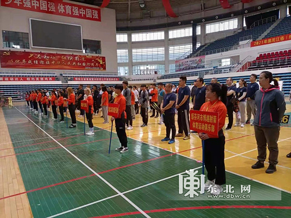 2021年黑龙江省首届室内射箭公开赛在鸡西开赛