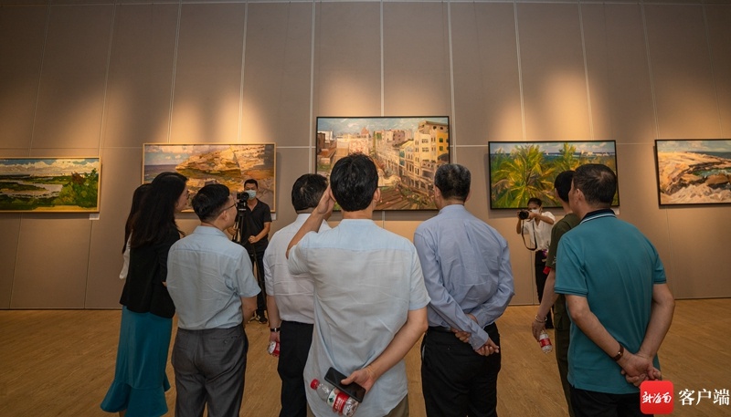 组图丨万里海疆——中国百名油画家主题创作系列活动海南站作品展开展