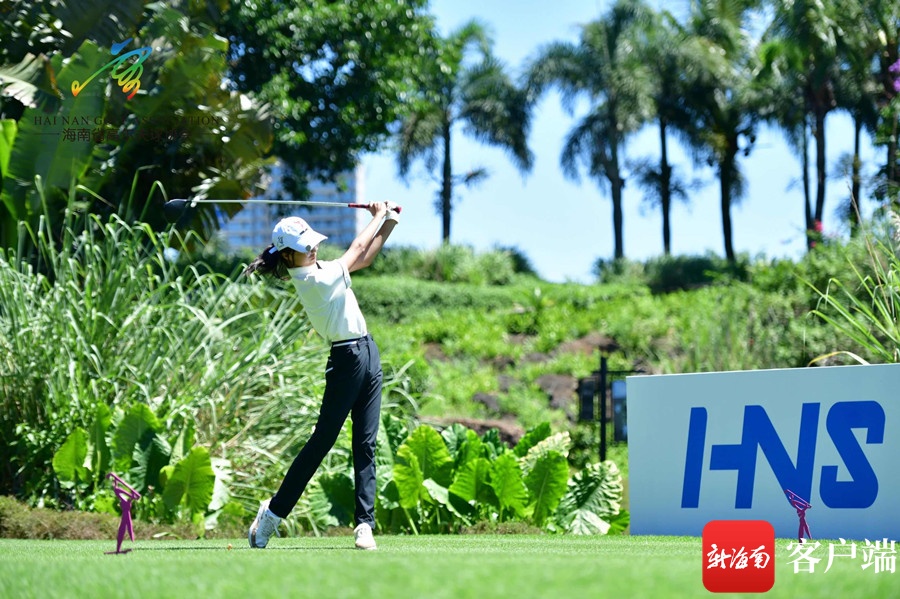 2021海南省青少年高尔夫球巡回赛海口开杆 89位青少年参赛