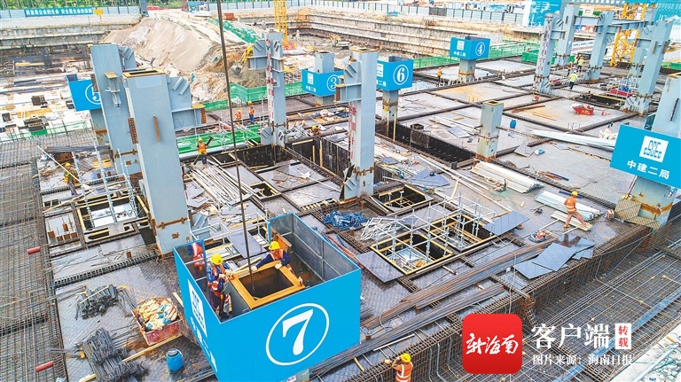 海口江东新区：重点项目建设有序推进