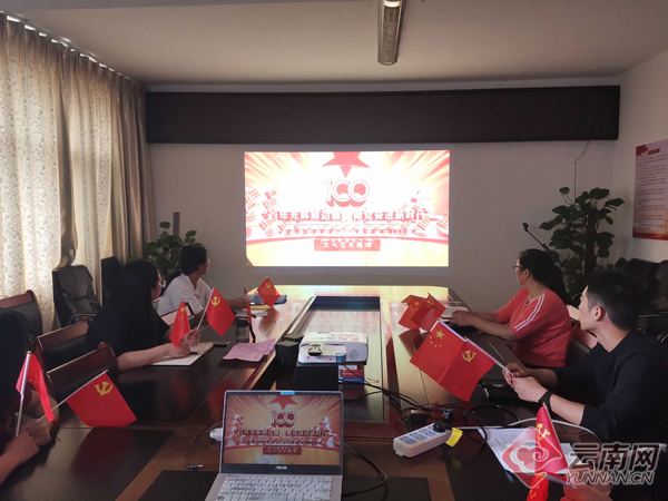 云南共青团举行庆祝中国共产党成立100周年文艺展演活动