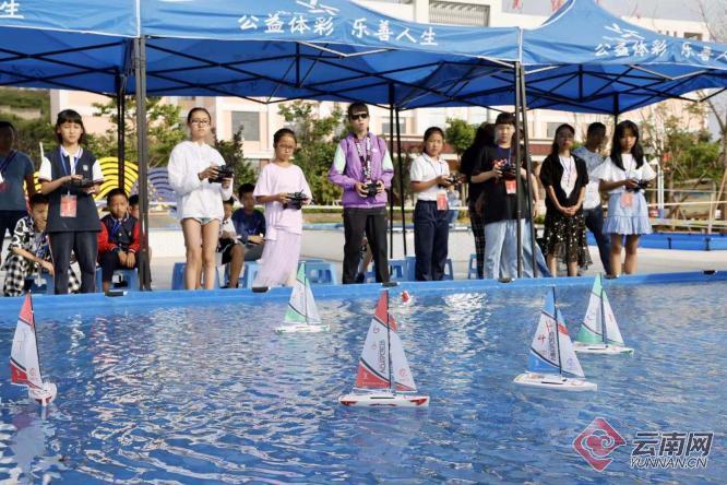 云南省青少年航海模型车模型赛蒙自落幕
