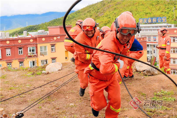 迪庆州森林消防大队开展新一轮训练备战