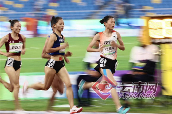 【第十四届全运会】女子5000米张德顺摘银 女子100米栏云南首进决赛