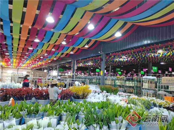 昆明斗南花市争做全球最具影响力的花卉交易中心