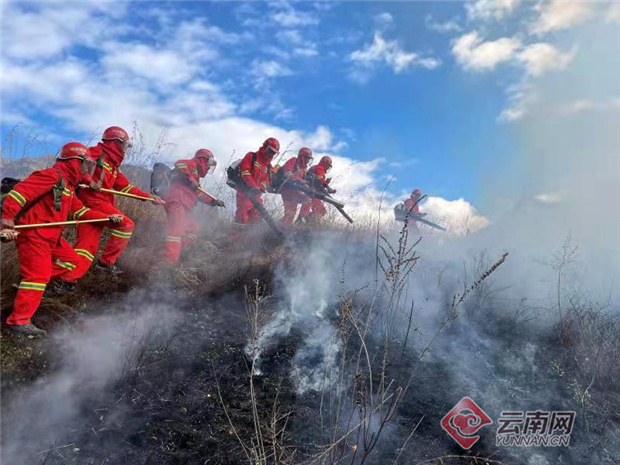 迪庆州森林消防大队组织地方扑火力量培训
