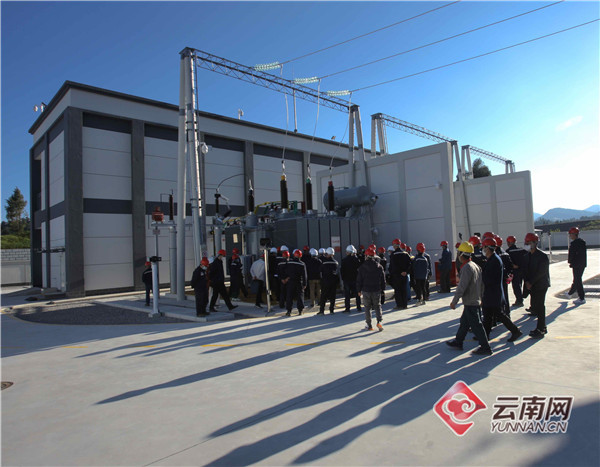 云南省首个智能变电站在玉溪澄江建成投产