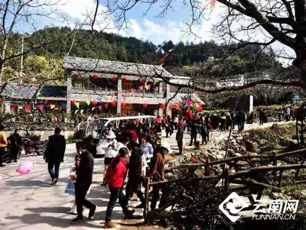 凤山镇二道河：八方游客闹新春 乡村旅游增收入
