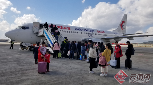 昆明机场春运期间运输旅客579万人次 无不安全事件发生