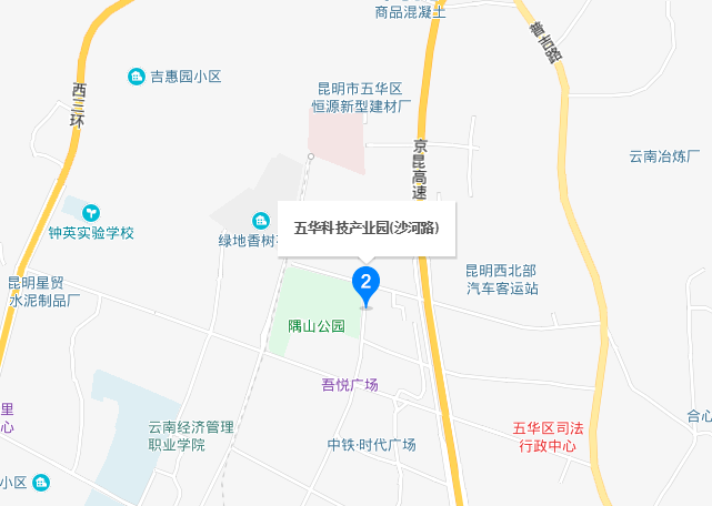 昆明市五华区行政区划图片
