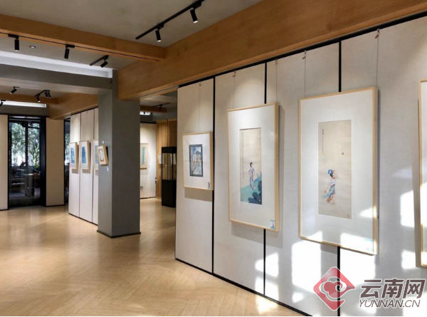 碧树烟岚吴同利中国绘画艺术昆明特展将持续至12月6日