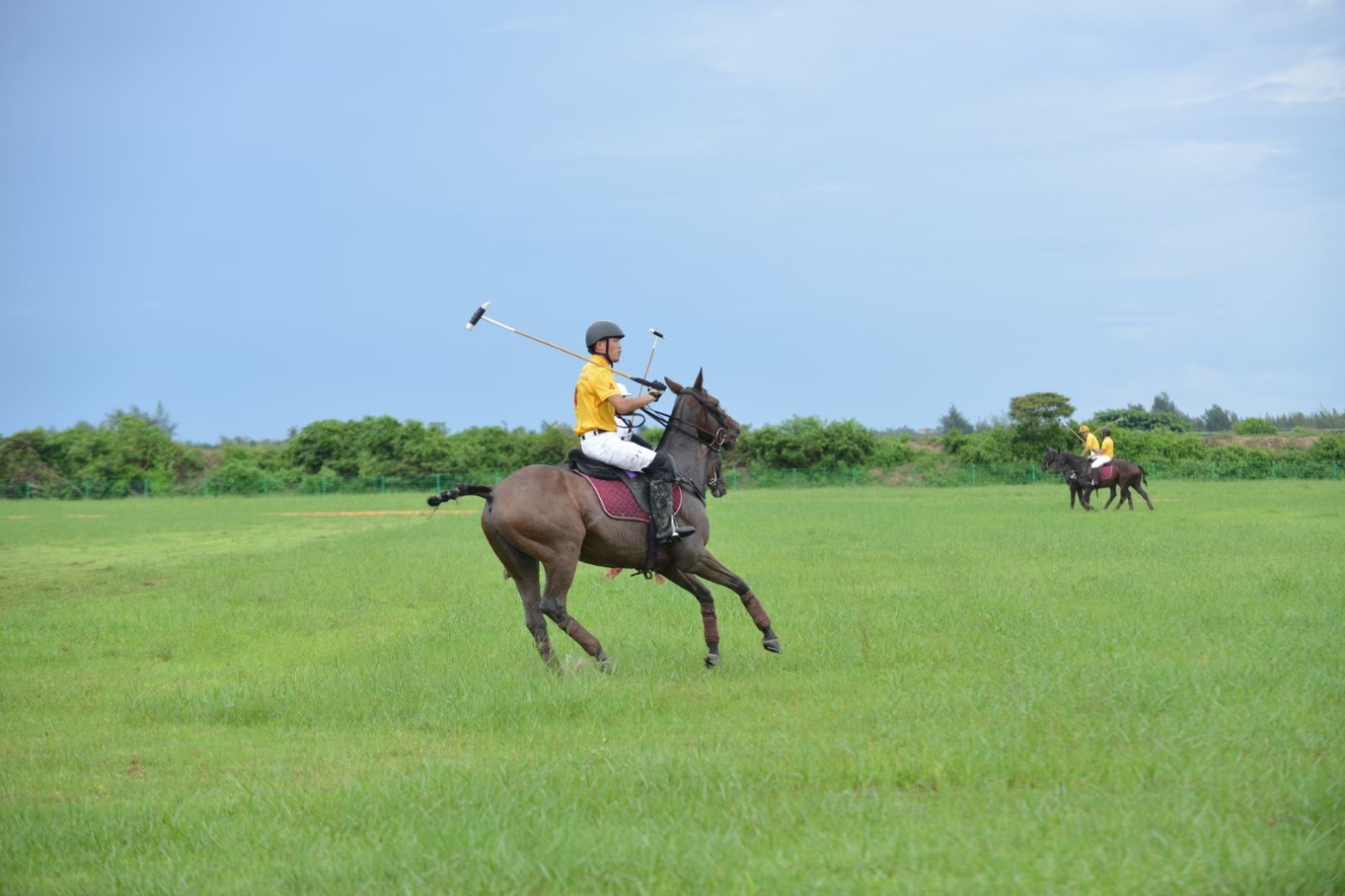 客户端,南海网,南国都市报10月2日消息(记者 吴岳文)沐星光,策马驰,逐