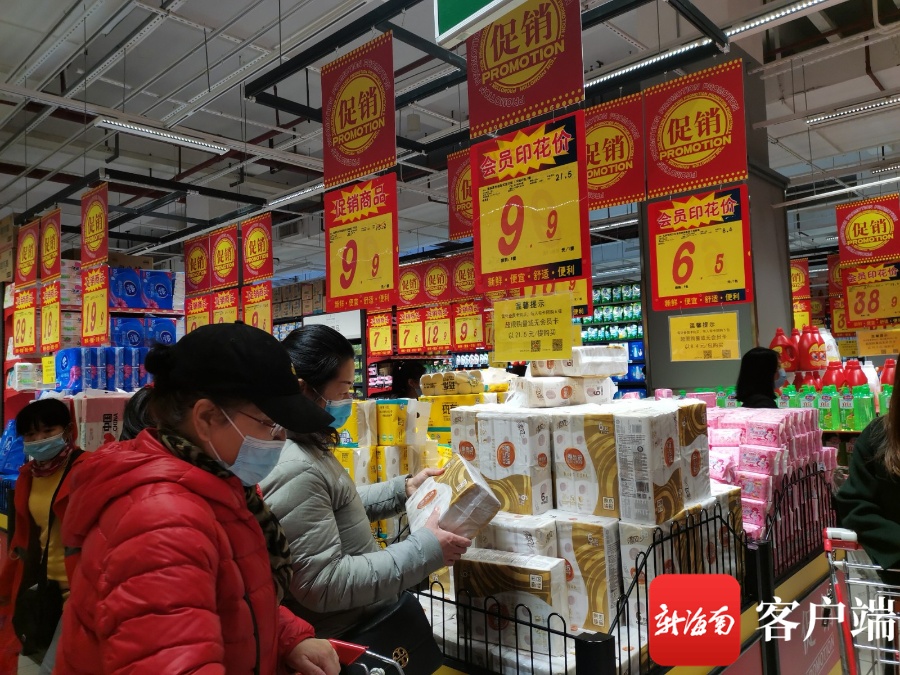 纸巾价格上涨被抢疯记者调查海南本地纸巾价稳量足