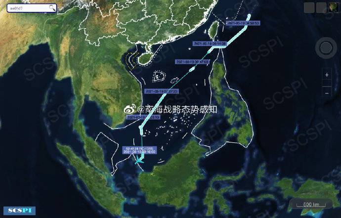 罕见此举为哪般？ 美军RC-135S“眼镜蛇球”侦察机抵近南海
