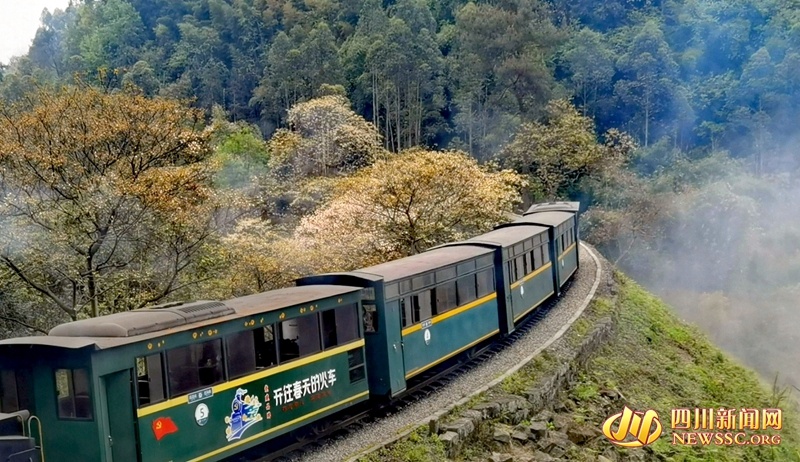 开往春天的列车旅游交通为四川文旅市场注入鲜活动力