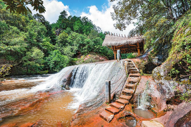 武定水城河:丹霞秘境生态美_云南看点_社会频道_云南网