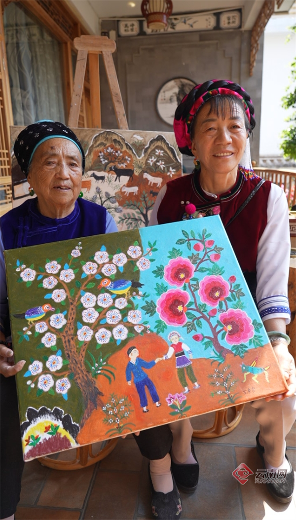 追风逐花爱在大理白族奶奶的色彩世界双廊农民画家的故事