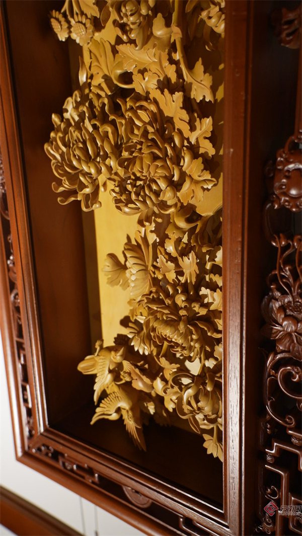 追风逐花 爱在大理|木雕中的"风花雪月"