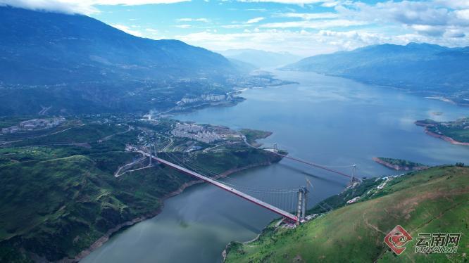 宜攀高速川滇金沙江特大桥顺利合龙_云南看点_社会频道_云南网