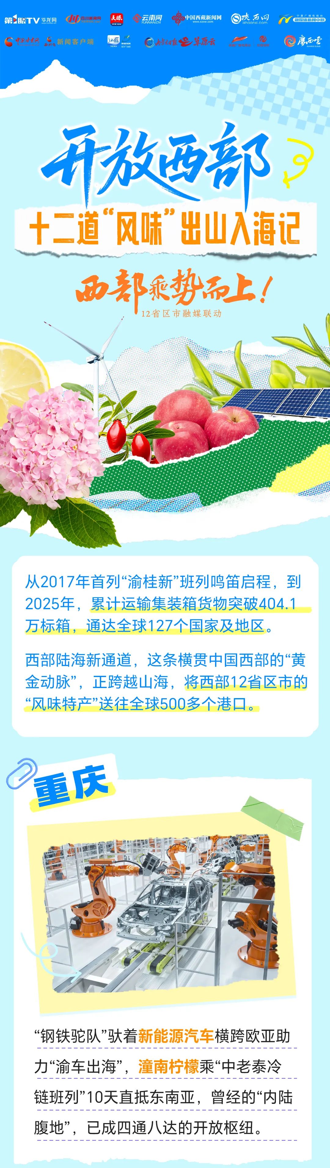 西部乘势而上 | 十二道“风味”出山入海记