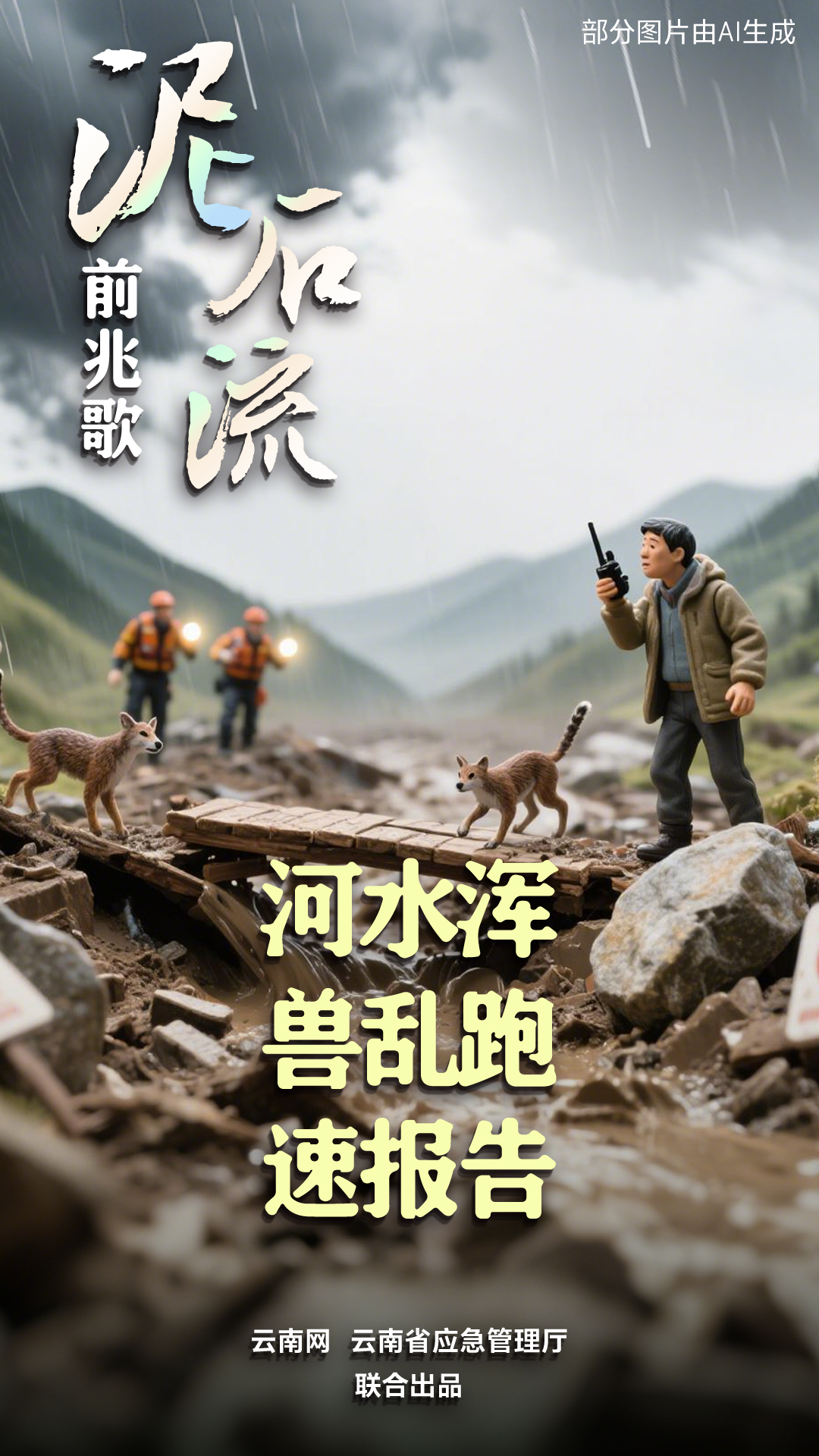 灾害来袭,如何紧急避险?一组海报教你应对