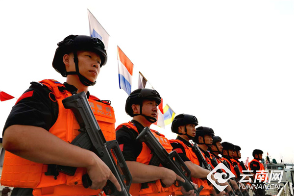 第156次中老缅泰湄公河联合巡逻执法行动启动