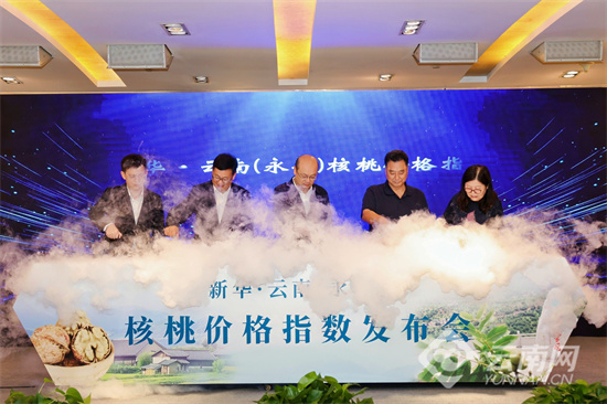 云南核桃价格指数在昆明发布